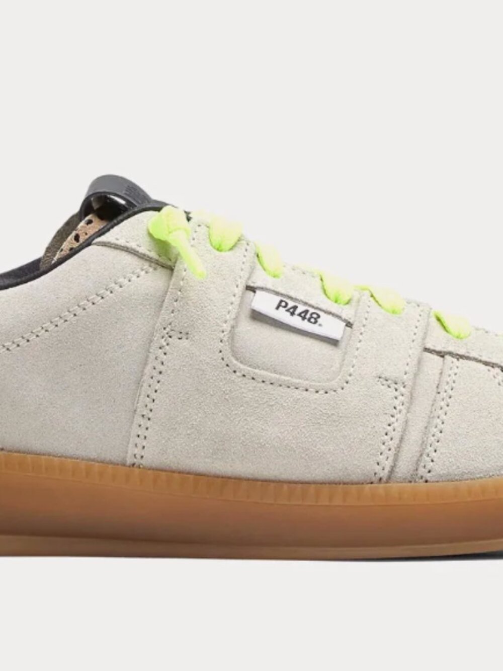 NEW P448 - Monza Trek Taupe Low Top Sneakers w/ cute bag.  size 39